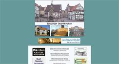 Desktop Screenshot of obernkirchen-info.de